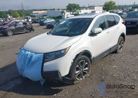 2021 Honda Cr-V Awd Ex-L z USA, uszkodzony, nr VIN 2HKRW2H89MH648456